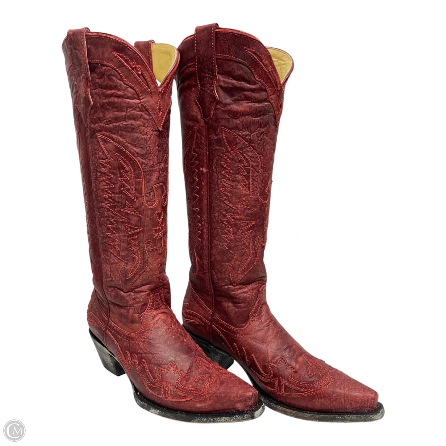 Boots Western By Corral In Red, Size: 8.5