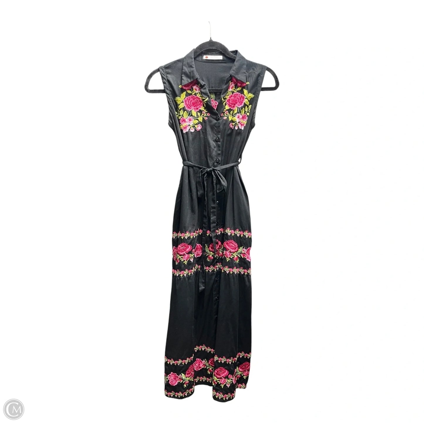 Dress Casual Maxi By KHAADI In Floral Print, Size: Xs
