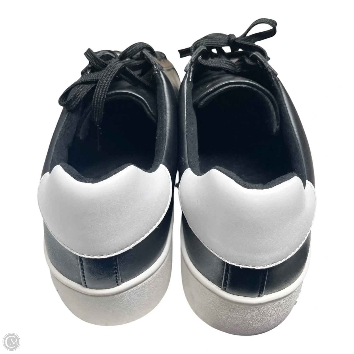 Shoes Sneakers By Michael By Michael Kors In Black & White, Size: 8