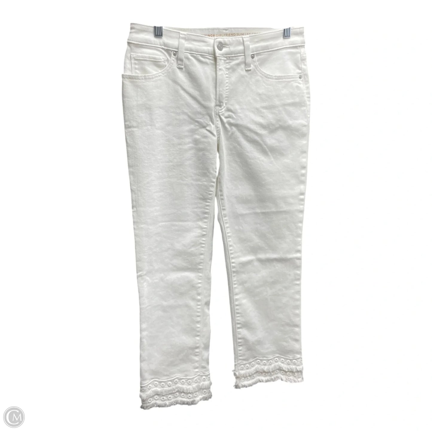Jeans Cropped By Chicos In White, Size: 2