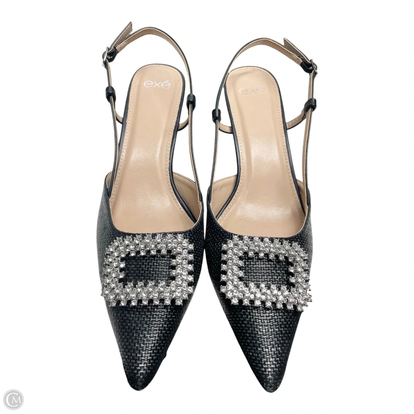 Shoes Heels Stiletto By Clothes Mentor In Black & Silver, Size: 10.5