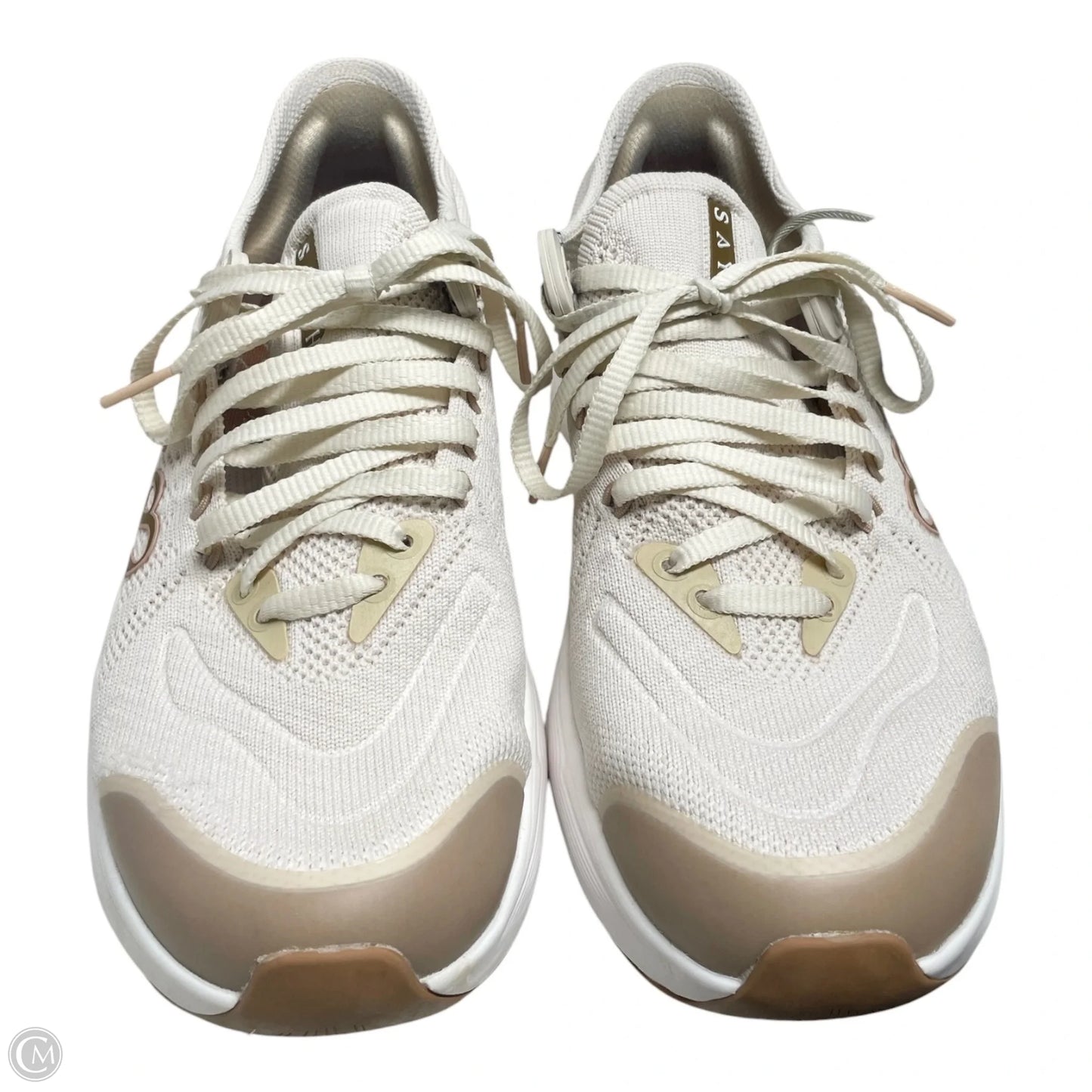 Shoes Athletic By SAYSH In Brown & Cream, Size: 6.5