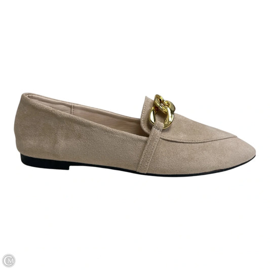 Shoes Flats By Clothes Mentor In Beige, Size: 11