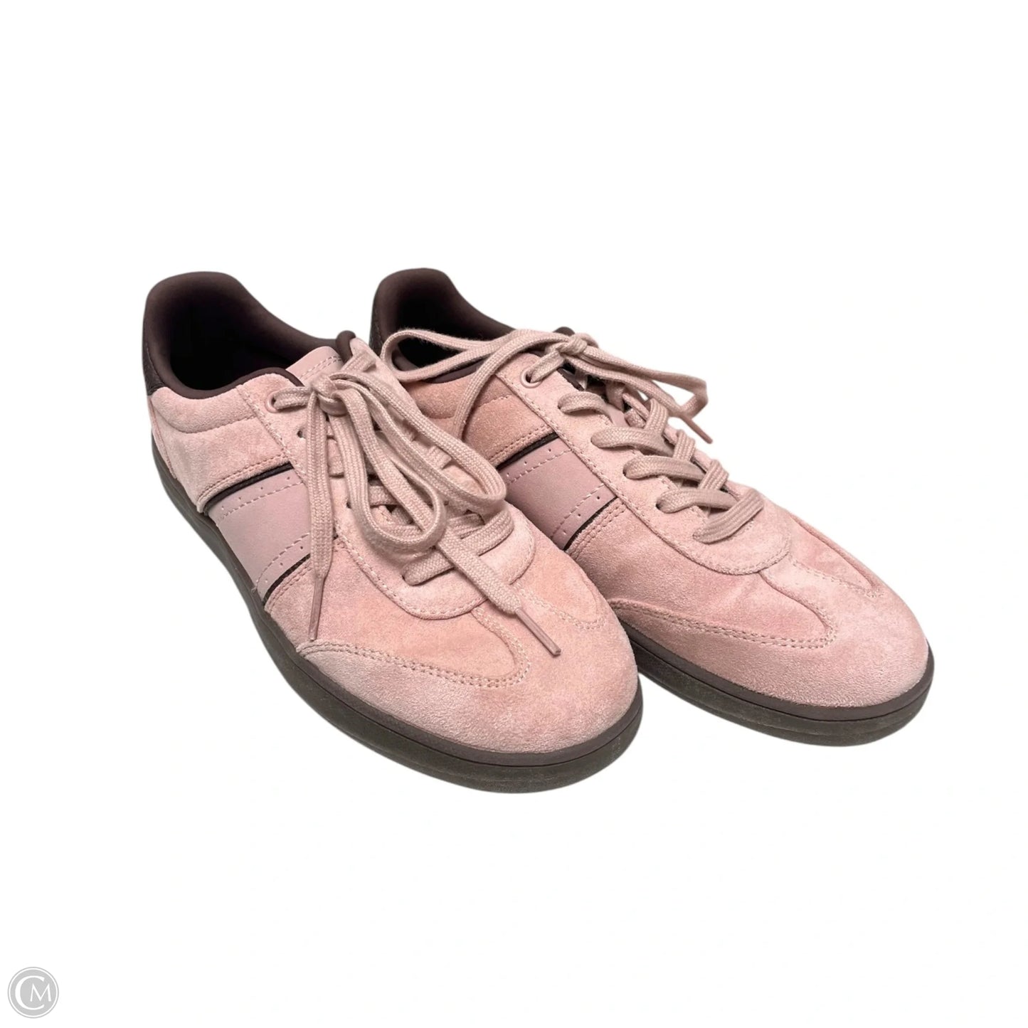 Shoes Sneakers By Zara In Brown & Pink, Size: 8.5