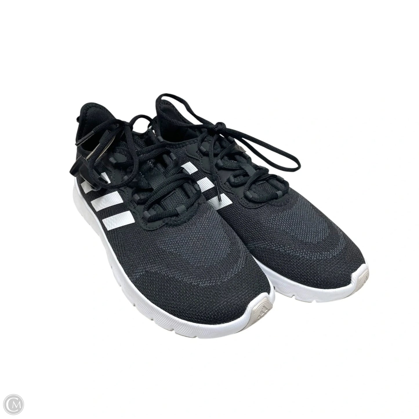 Shoes Athletic By Adidas In Black & White, Size: 8.5