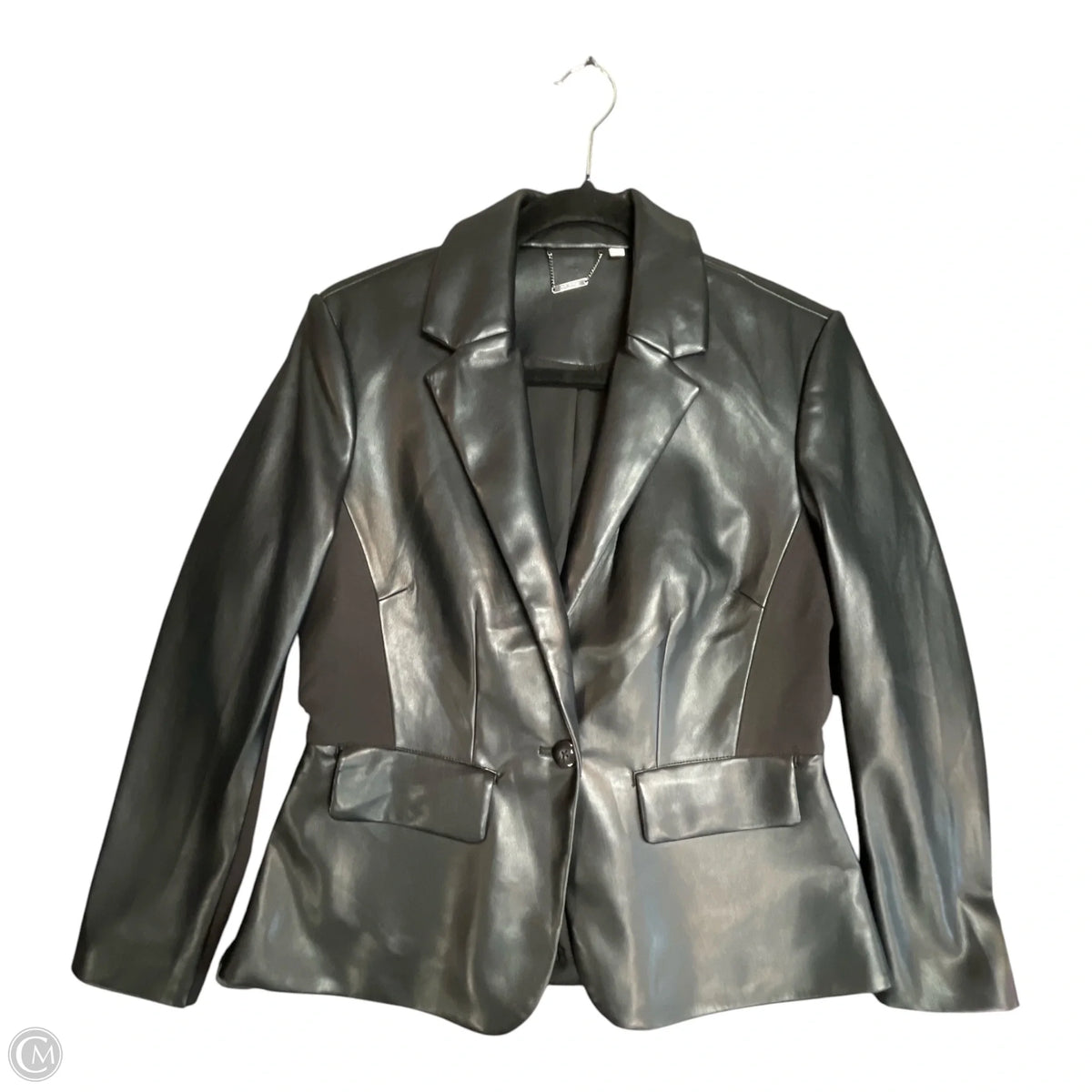 Blazer By Chicos In Black, Size: 4