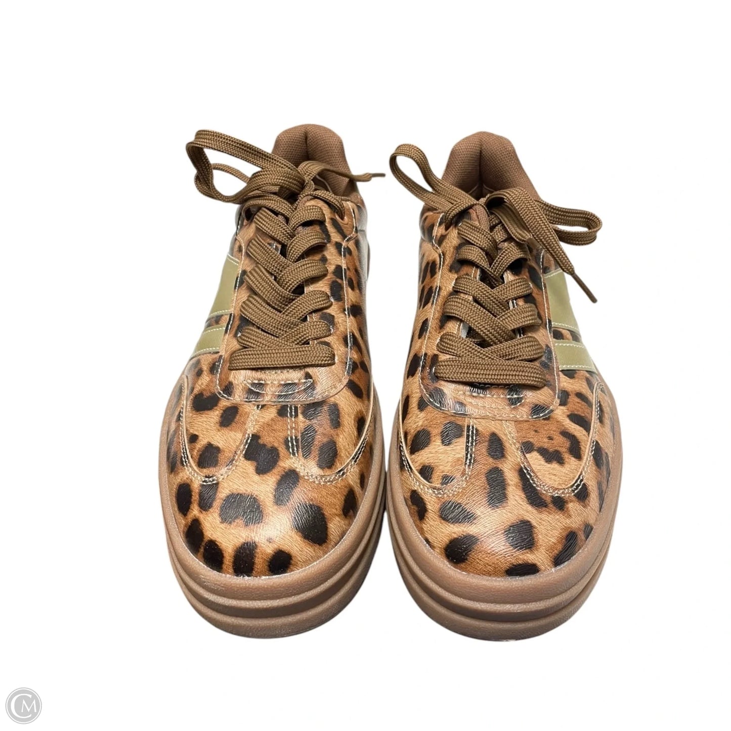 Shoes Sneakers By LA SHEELAH  In Animal Print, Size: 10