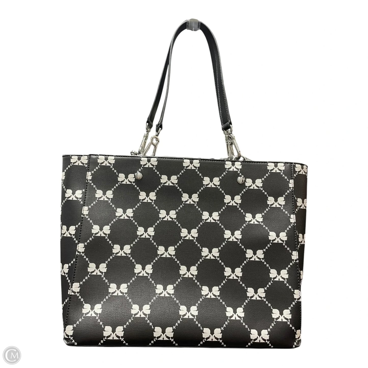 Tote Designer By Karl Lagerfeld, Size: Large