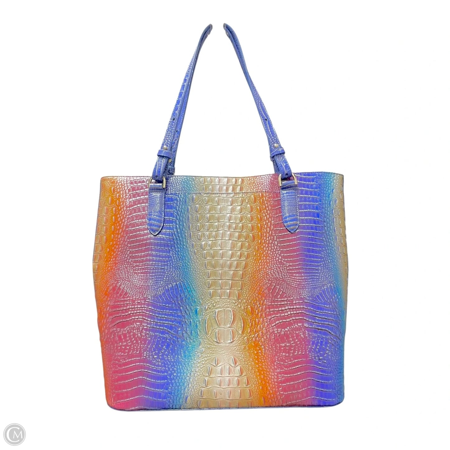 Tote Designer By Brahmin, Size: Large