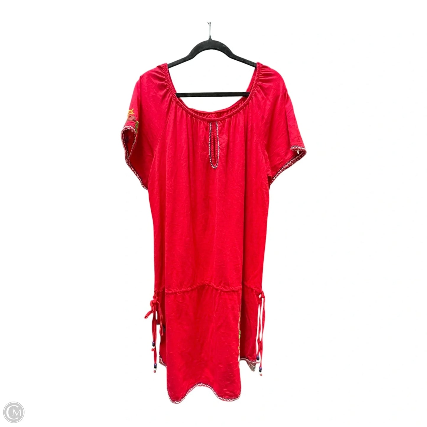 Dress Casual Short By Double D Ranch In Red, Size: L