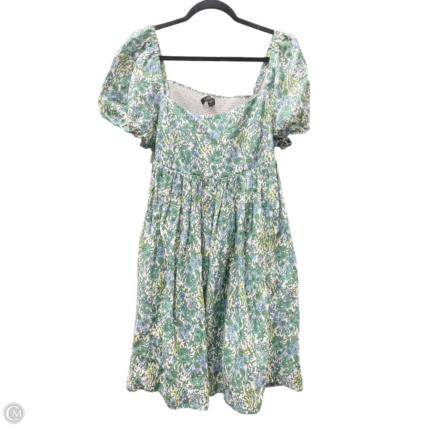 Dress Casual Short By J. Crew In Floral Print, Size: 16