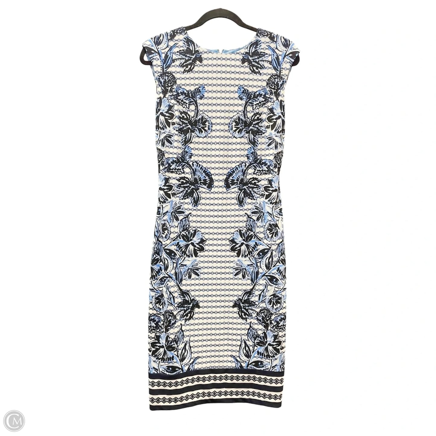 Dress Casual Short By Vince Camuto In Blue & White, Size: 6