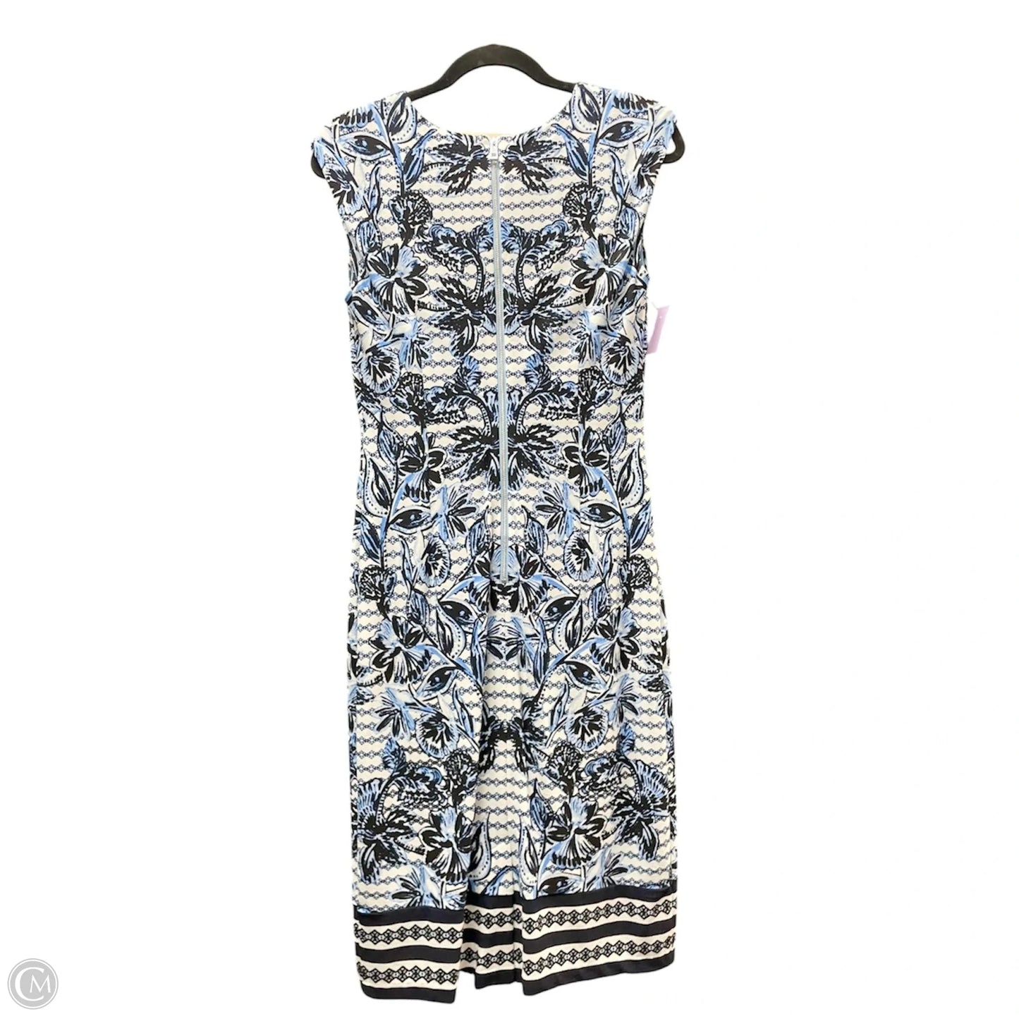 Dress Casual Short By Vince Camuto In Blue & White, Size: 6