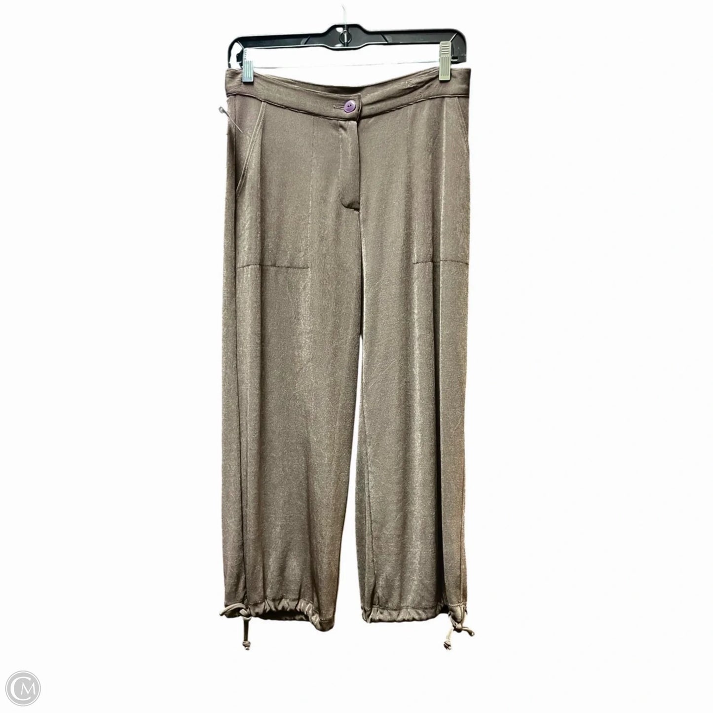 Pants Cropped By Chicos In Taupe, Size: Xs