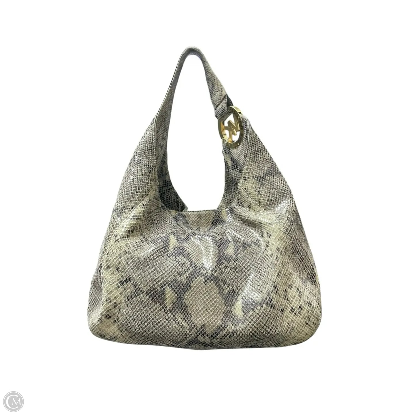 Handbag Leather By Michael By Michael Kors, Size: Large