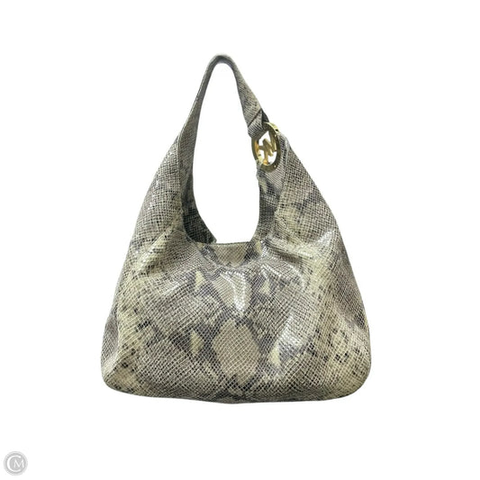 Handbag Leather By Michael By Michael Kors, Size: Large