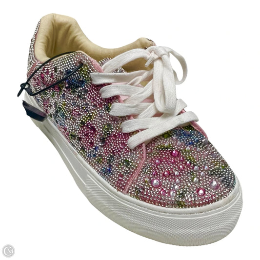 Shoes Sneakers By Betsey Johnson In Multi-colored, Size: 8.5
