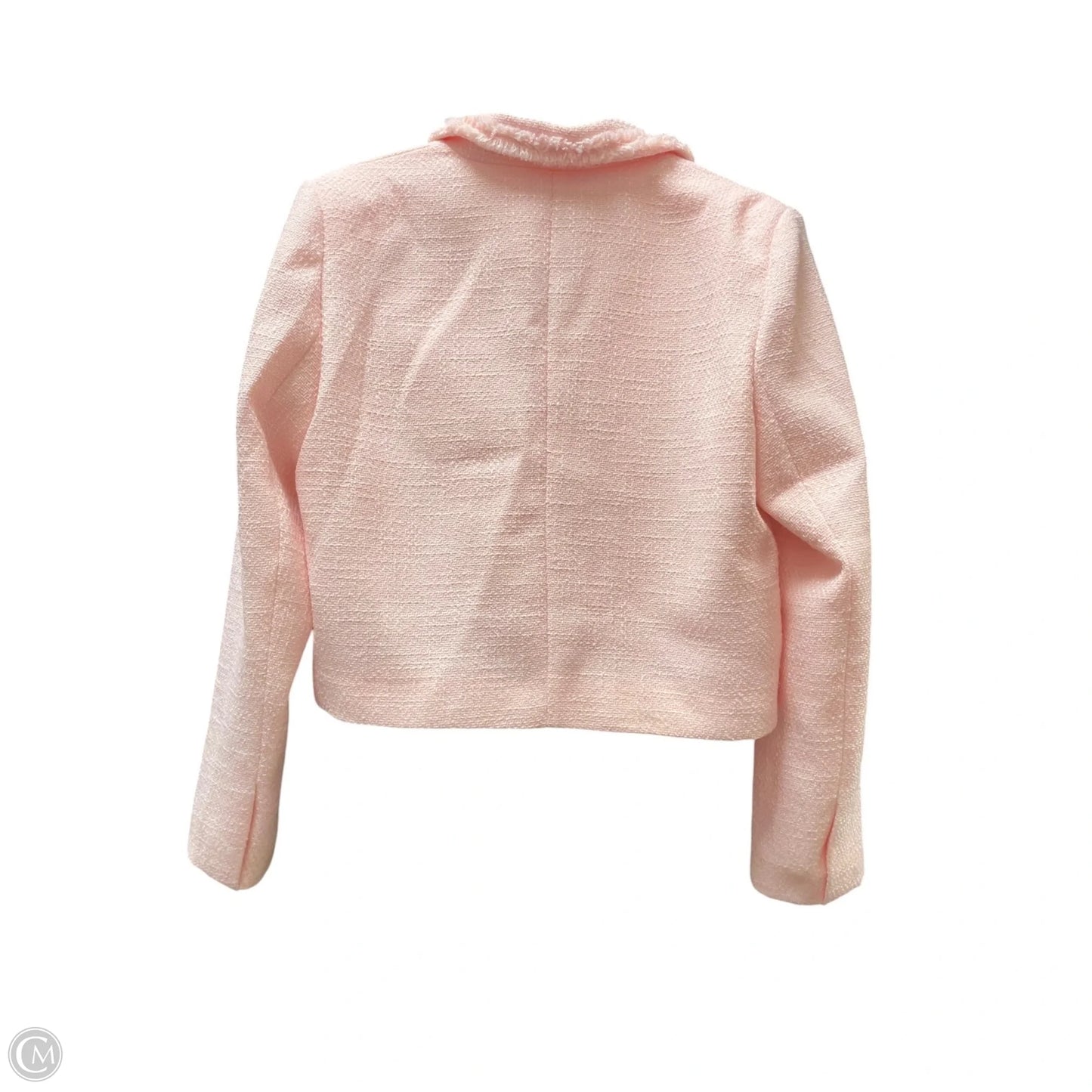Blazer By Clothes Mentor In Pink, Size: L