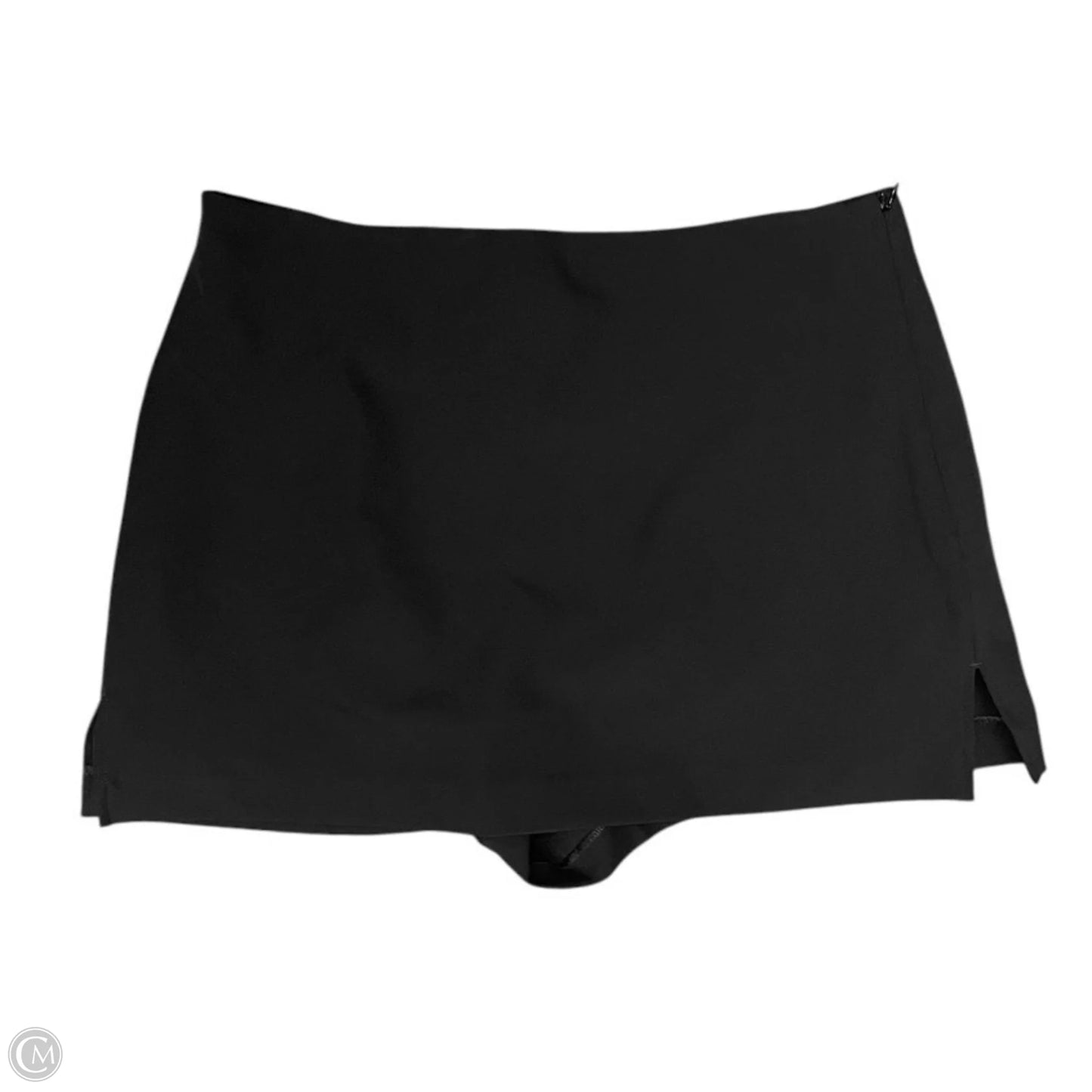 Skort By Express In Black, Size: 14