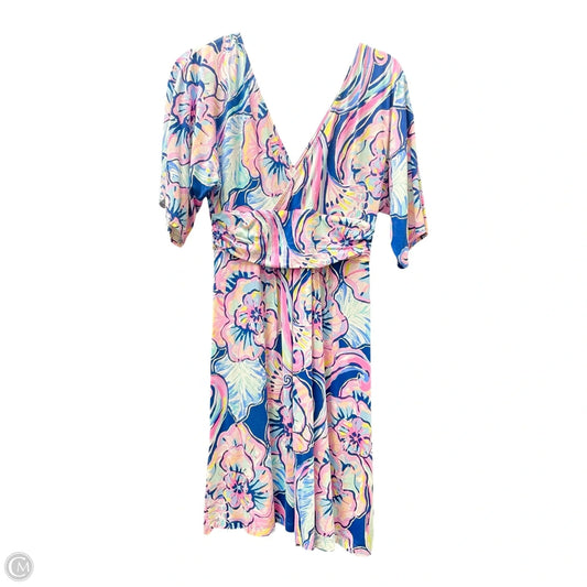 Dress Casual Short By Lilly Pulitzer In Floral Print, Size: S