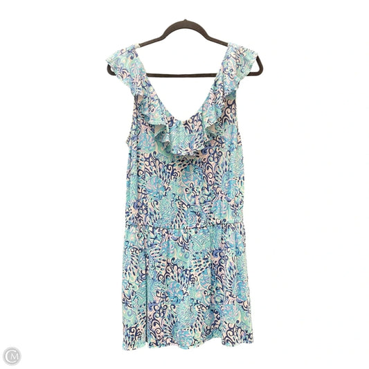 Romper By Lilly Pulitzer In Blue & Purple, Size: M