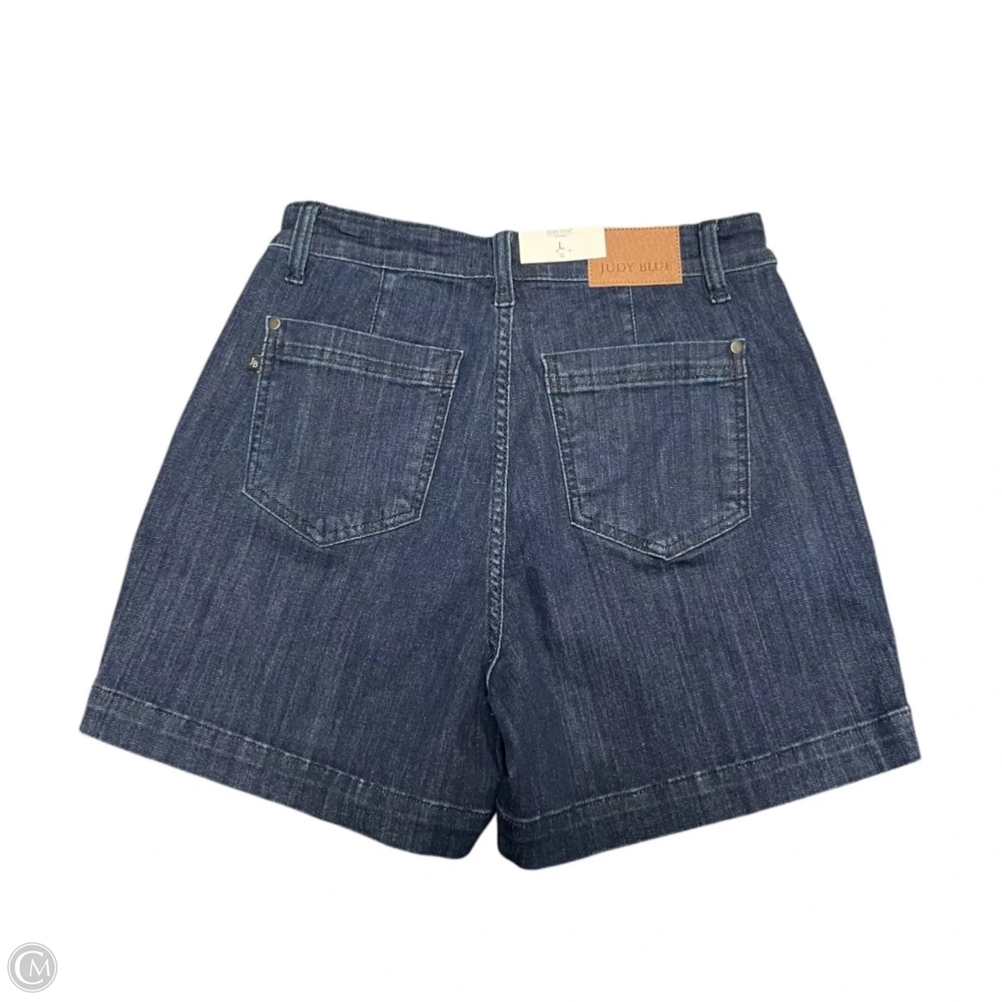 Shorts By Judy Blue In Blue Denim, Size: L