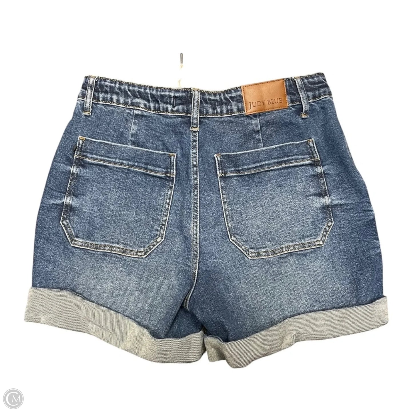 Shorts By Judy Blue In Blue Denim, Size: L