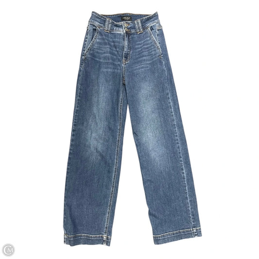 Jeans Wide Leg By Judy Blue In Blue Denim, Size: 6