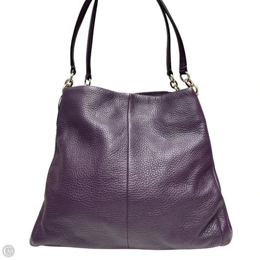 Handbag Designer By Coach, Size: Large