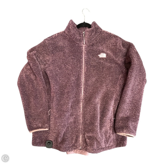 Jacket Fleece By The North Face In Maroon, Size: 2x