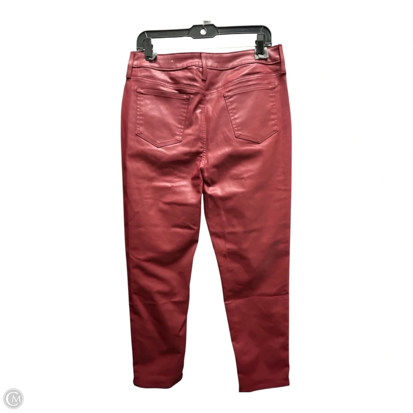 Jeans Straight By Chicos In Red, Size: 10