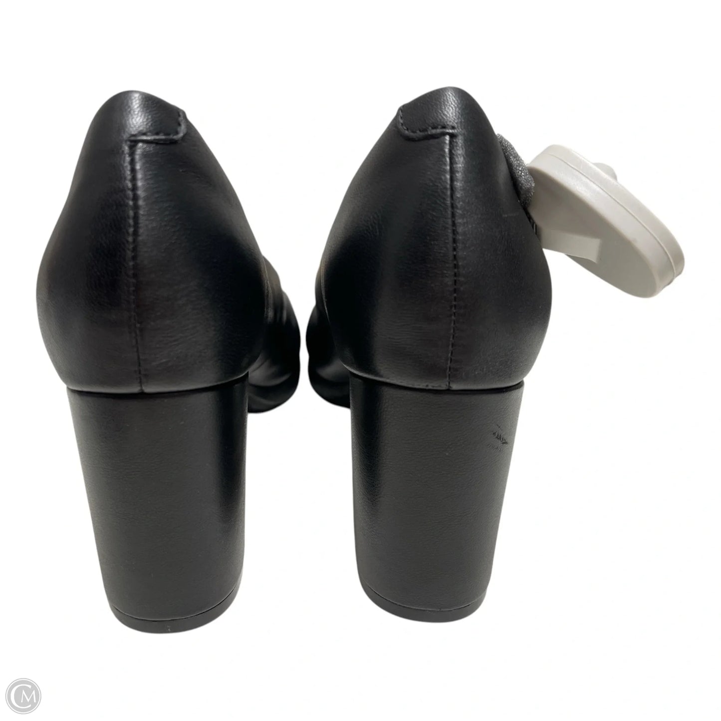 Shoes Heels Block By Clarks In Black, Size: 9.5