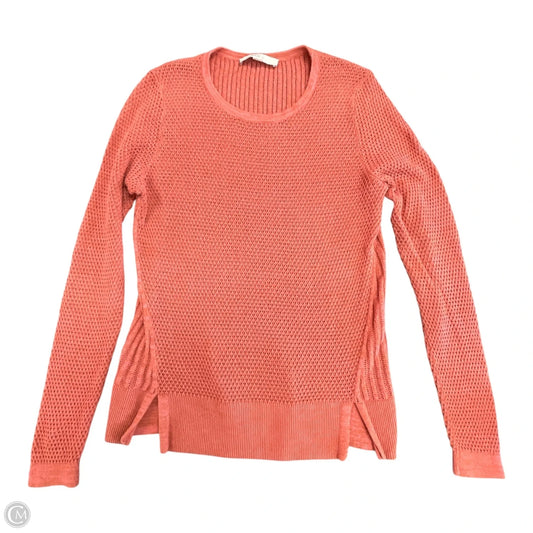 Sweater By Loft In Coral, Size: Xs