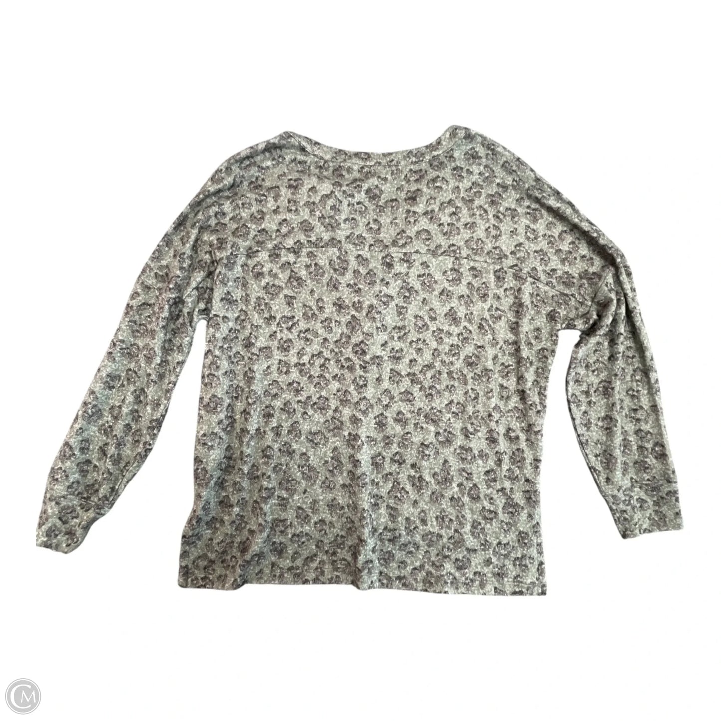 Top Long Sleeve By Lucky Brand In Animal Print, Size: Sp