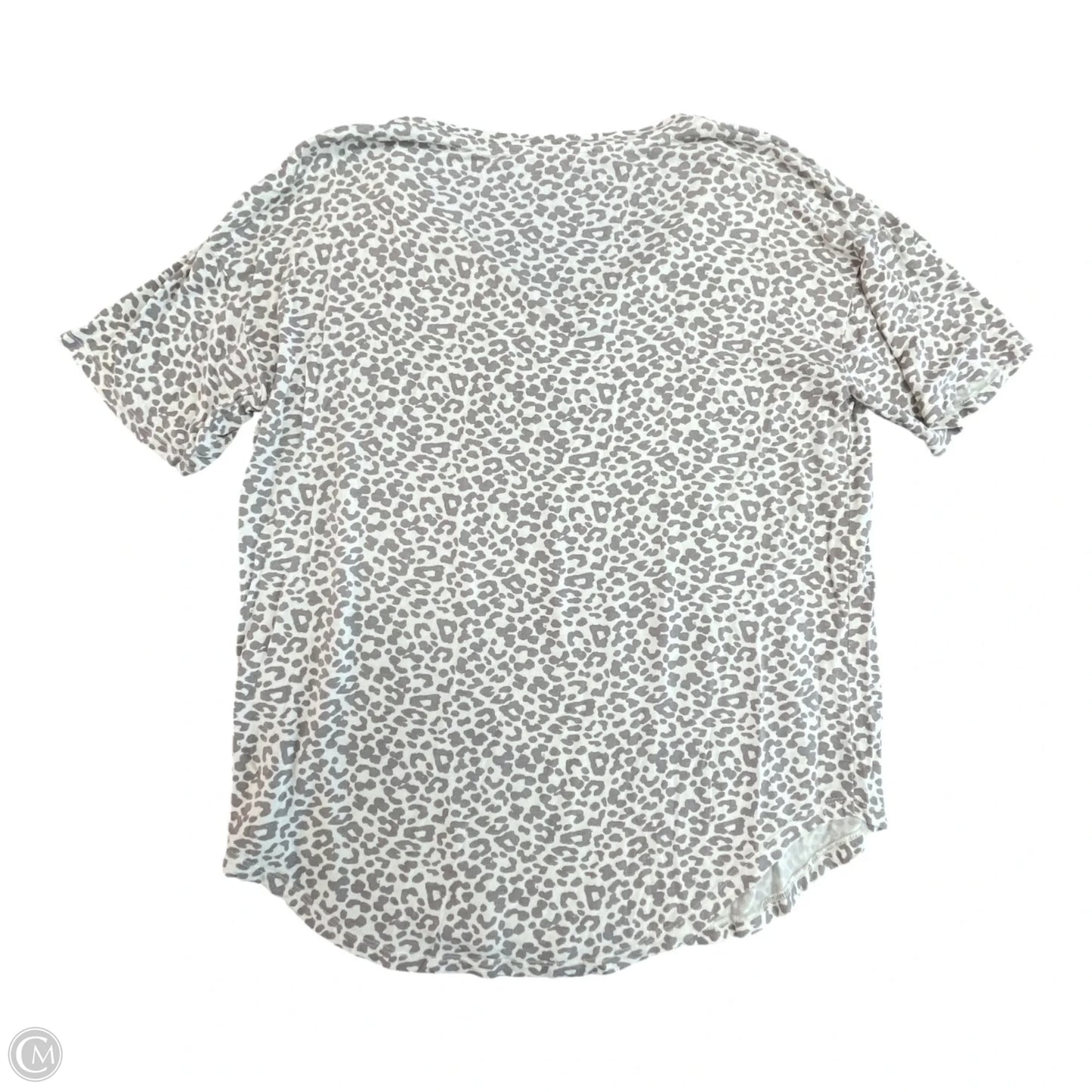 Top Short Sleeve By Philosophy In Animal Print, Size: Xs