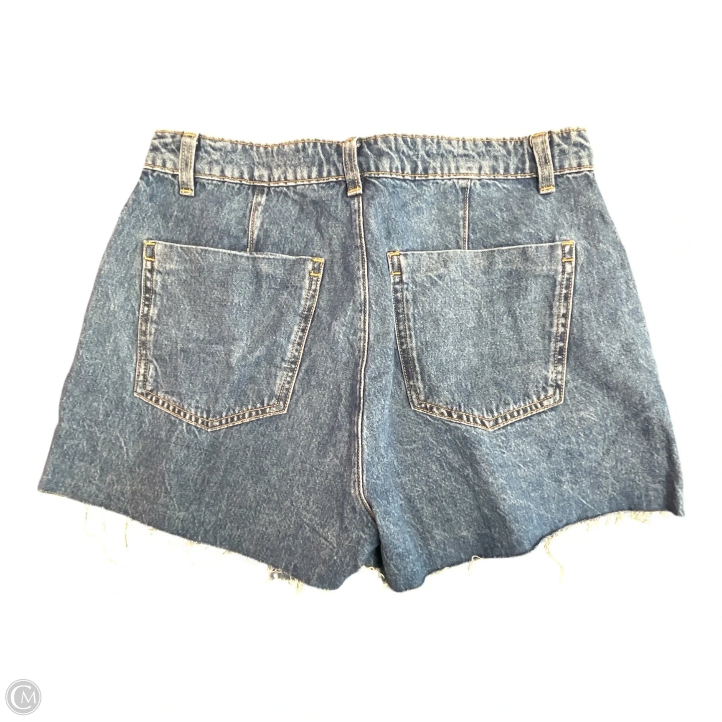 Skort By Zara In Blue Denim, Size: M
