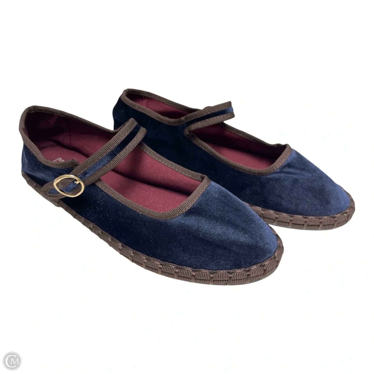 Shoes Flats By CUCCOO In Navy, Size: 6.5