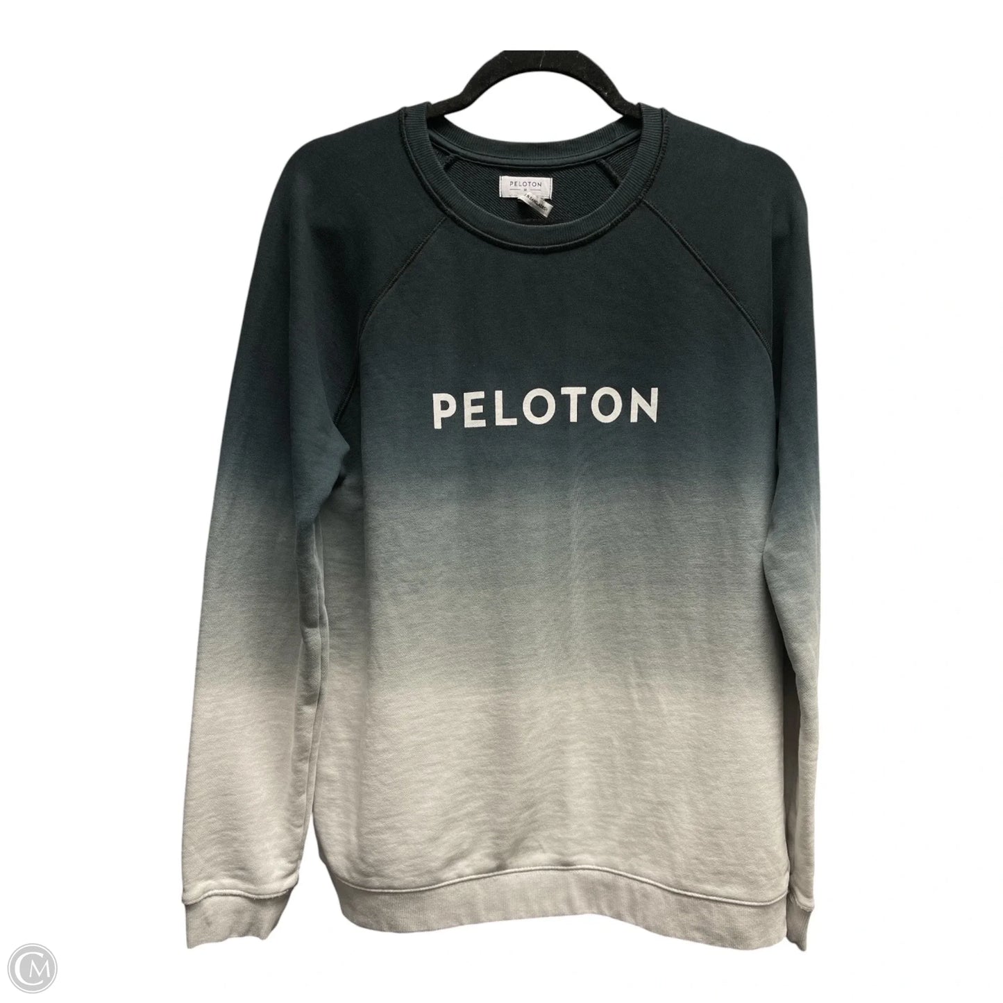 Sweatshirt Crewneck By Peloton In Ombre Print, Size: M