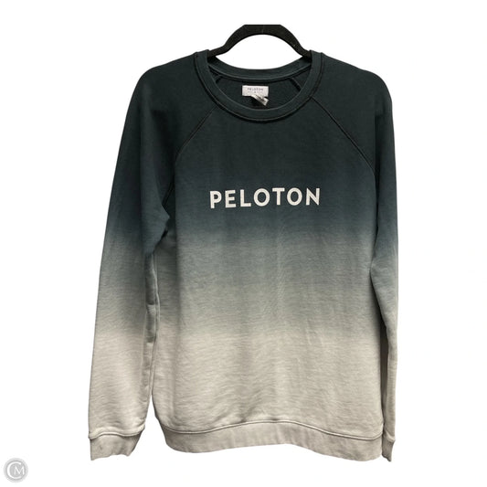 Sweatshirt Crewneck By Peloton In Ombre Print, Size: M
