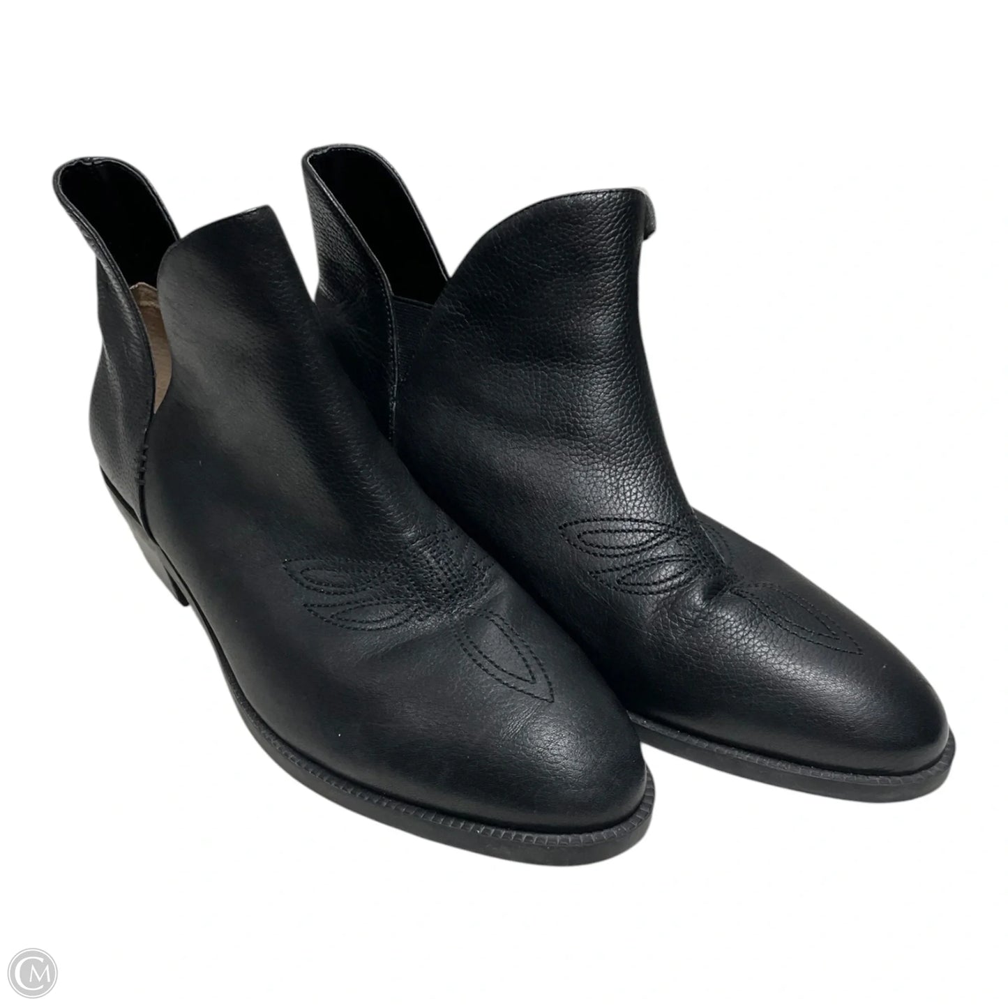 Boots Western By Lauren By Ralph Lauren In Black, Size: 10