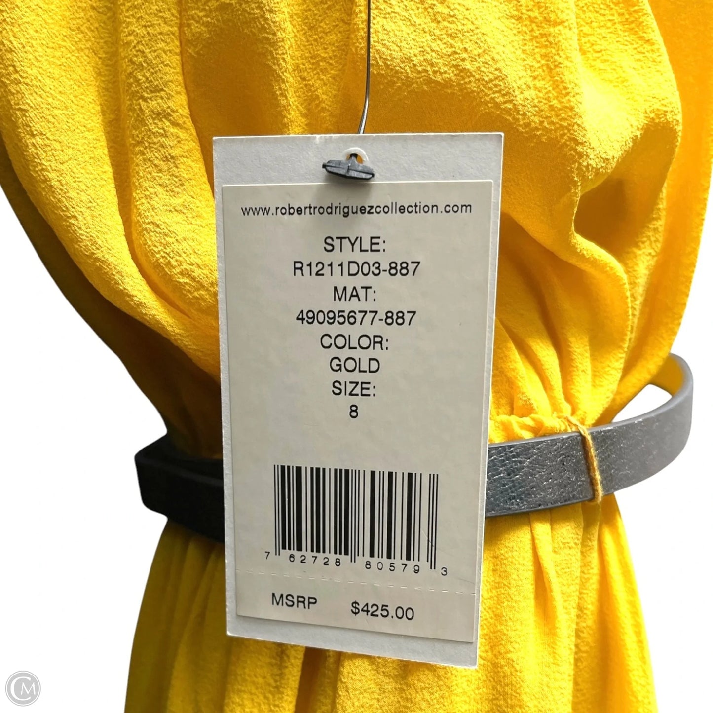 Dress Casual Short By Robert Rodriguez In Yellow, Size: 8