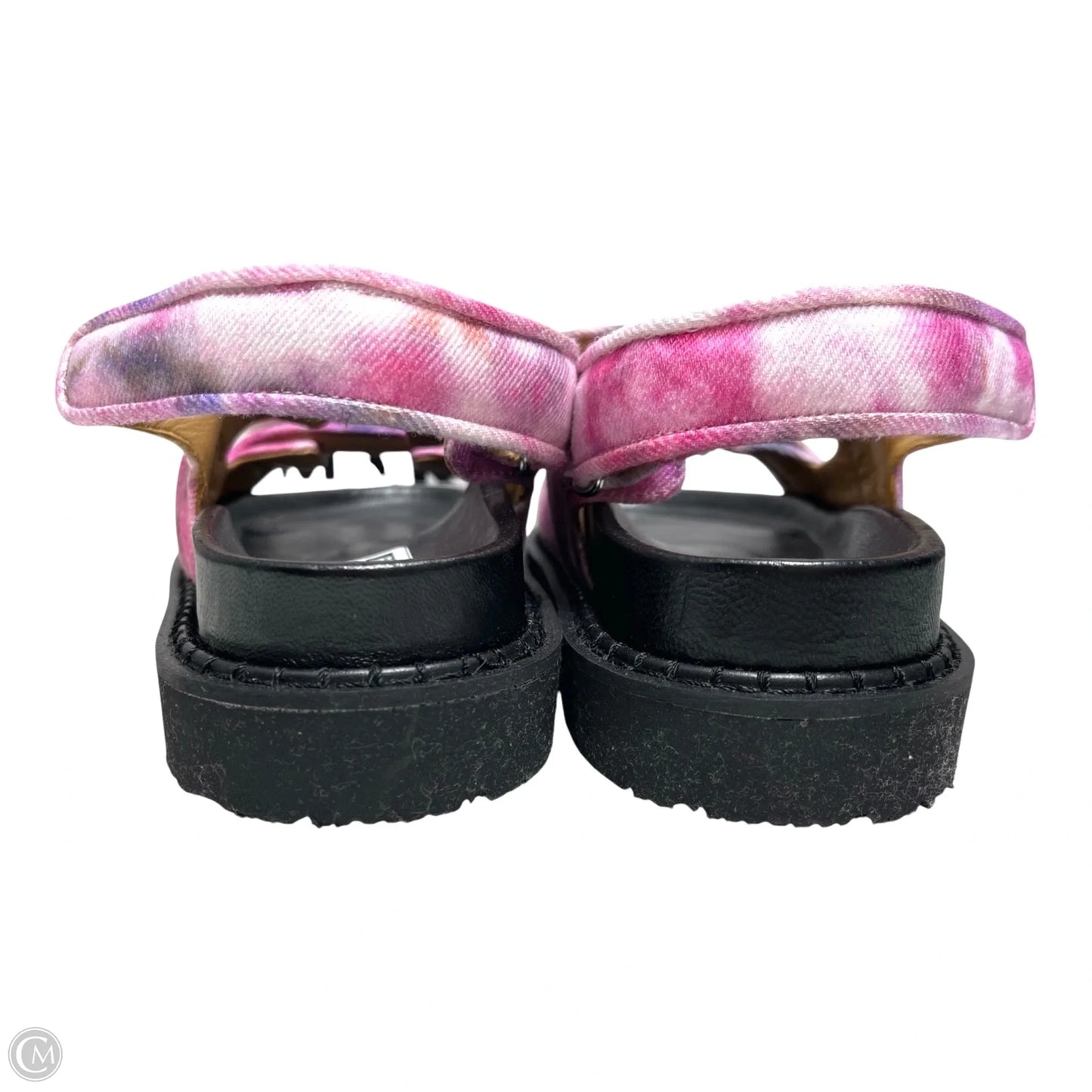 Sandals Designer By Isabel Marant In Pink & Purple, Size: 5.5