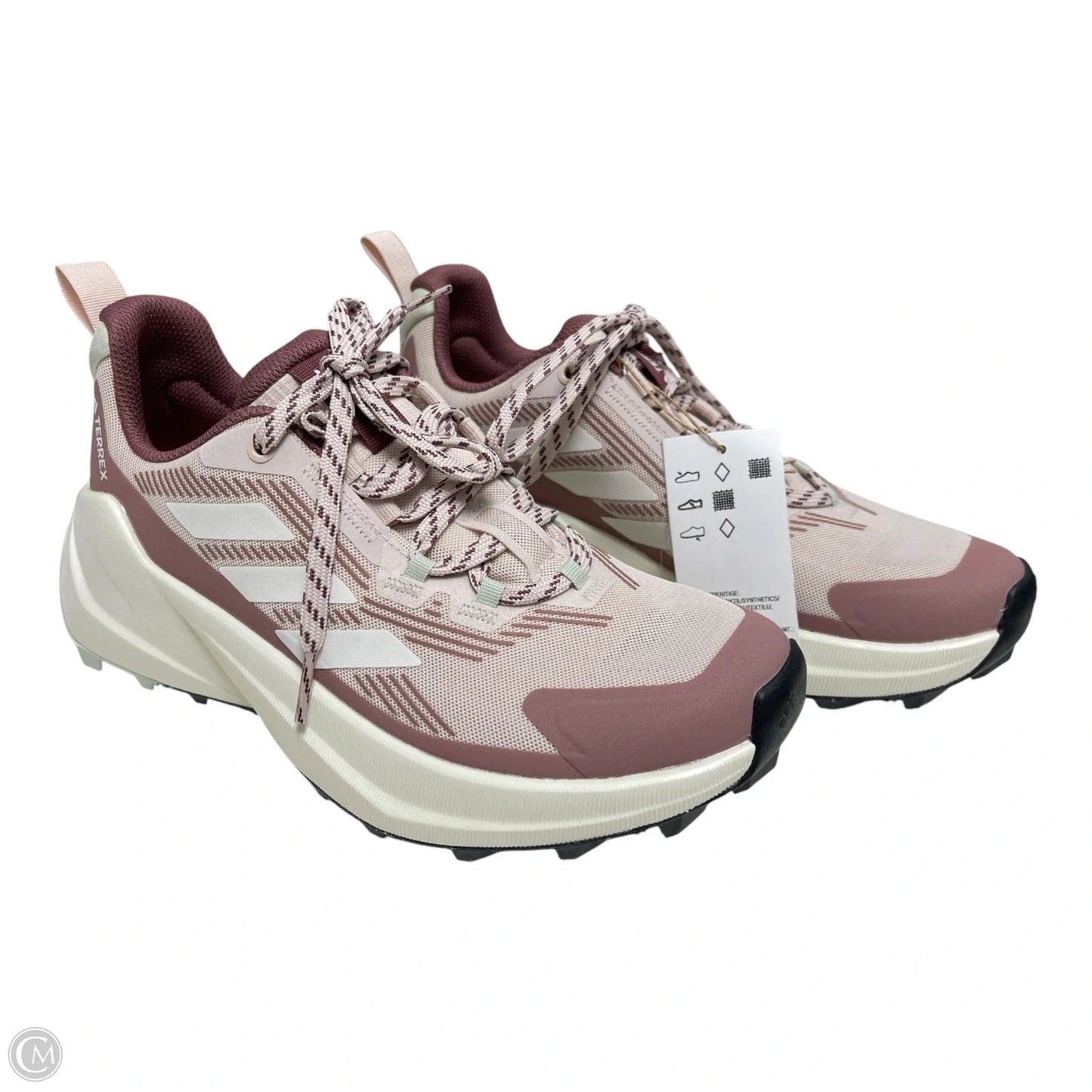 Shoes Athletic By Adidas In Pink & White, Size: 5.5