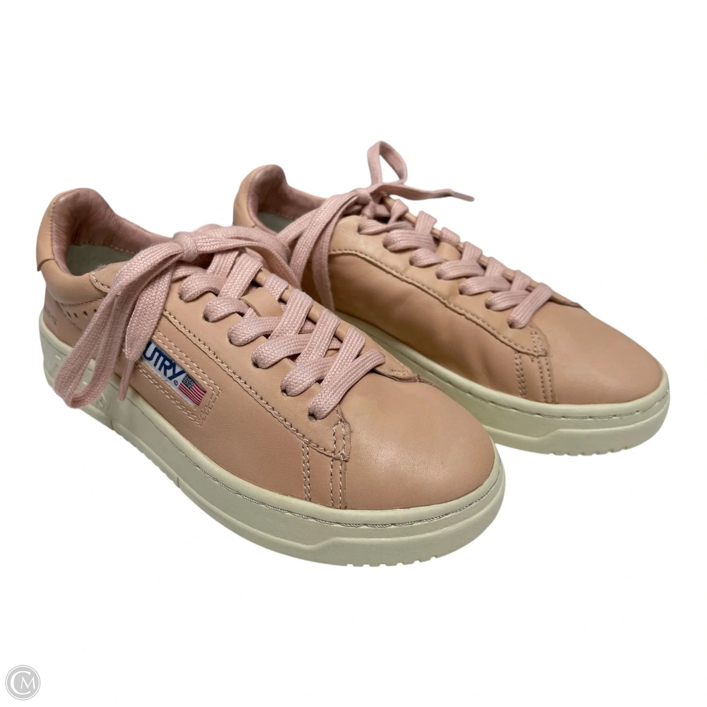 Shoes Sneakers By AUTRY In Pink & White, Size: 6