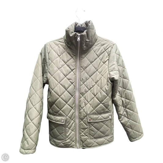 Coat Puffer & Quilted By SHOPTHEMINT In Green, Size: S