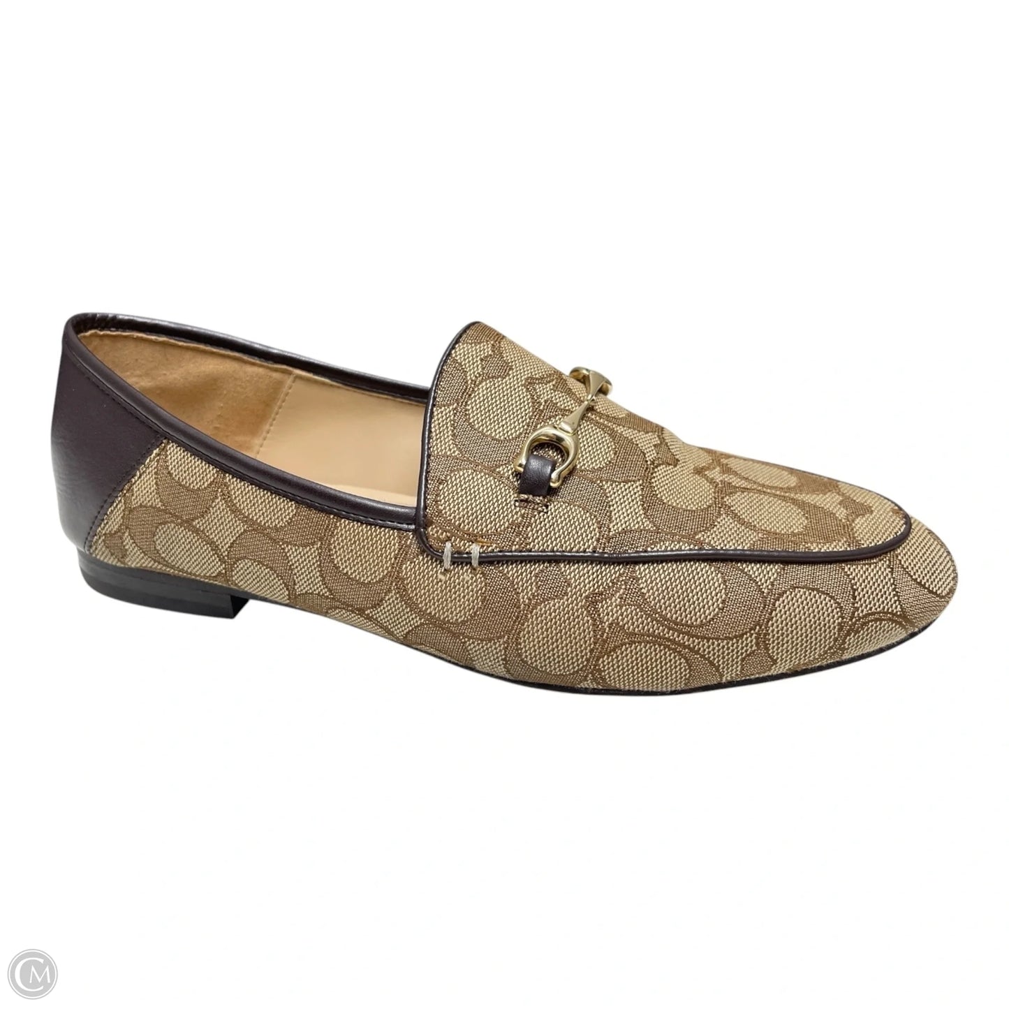 Shoes Designer By Coach In Brown & Tan, Size: 8