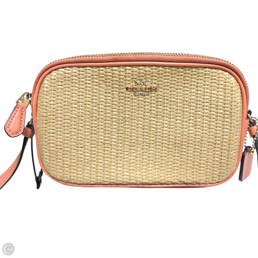 Crossbody Designer By Coach, Size: Small