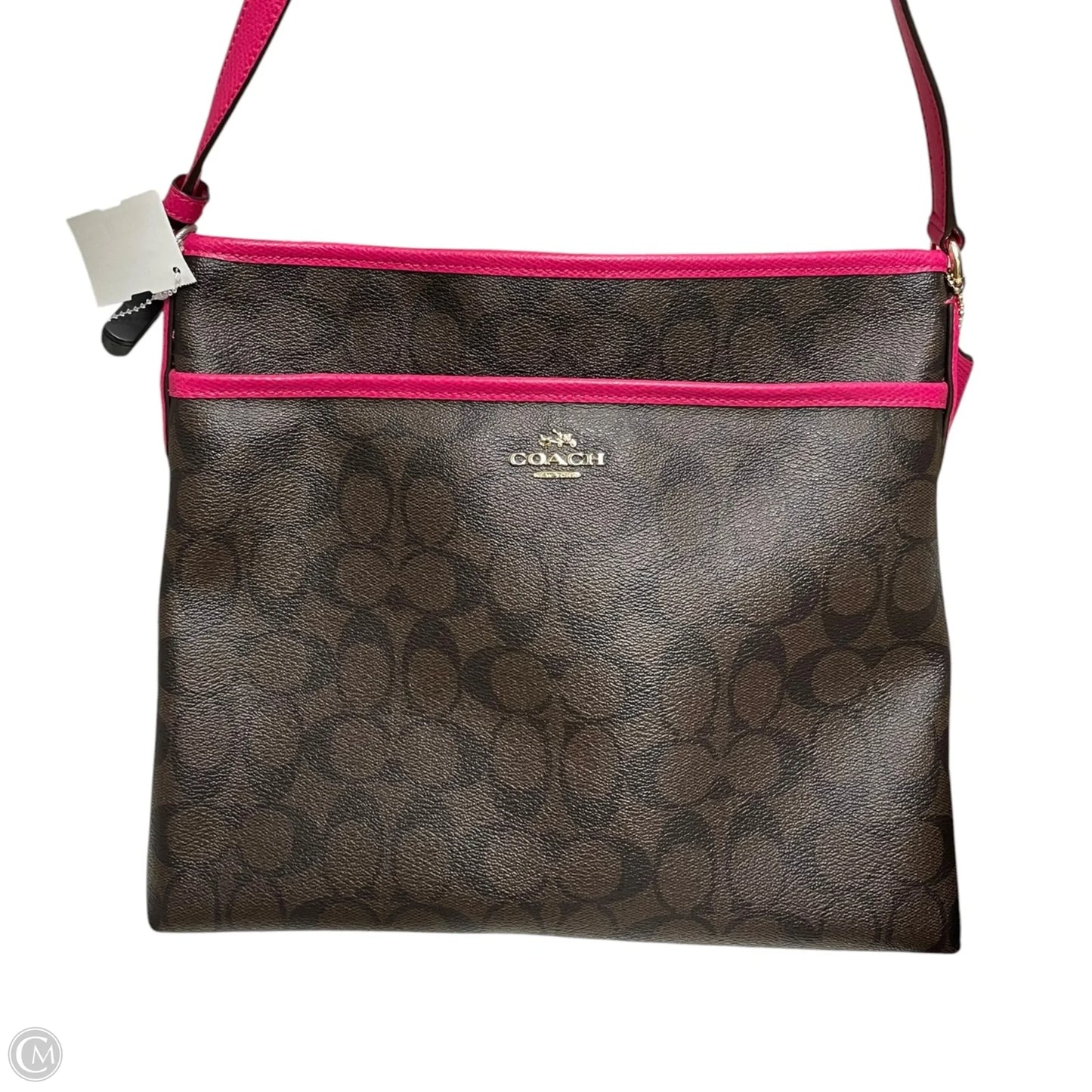 Crossbody Designer By Coach, Size: Medium