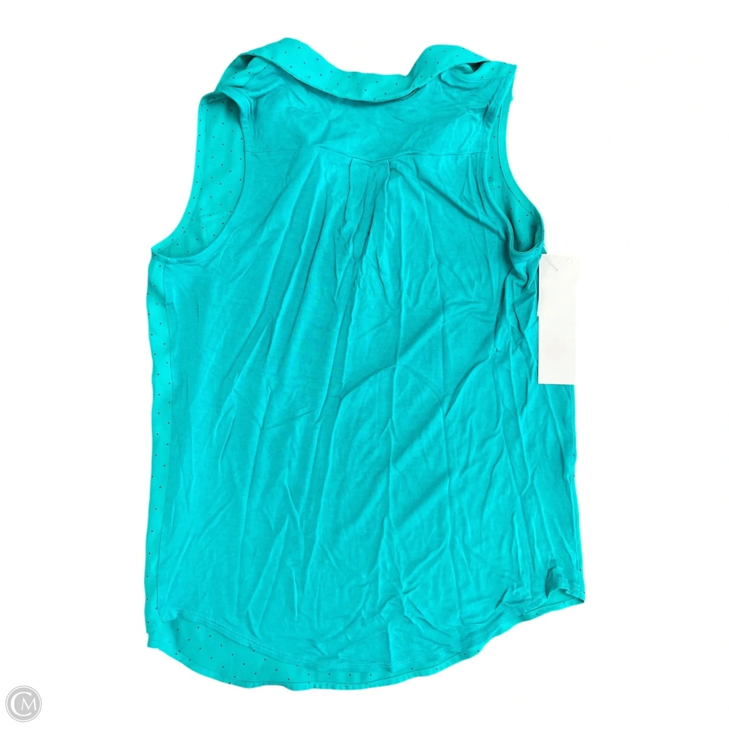 Top Sleeveless By Loft In Polkadot Pattern, Size: Xsp