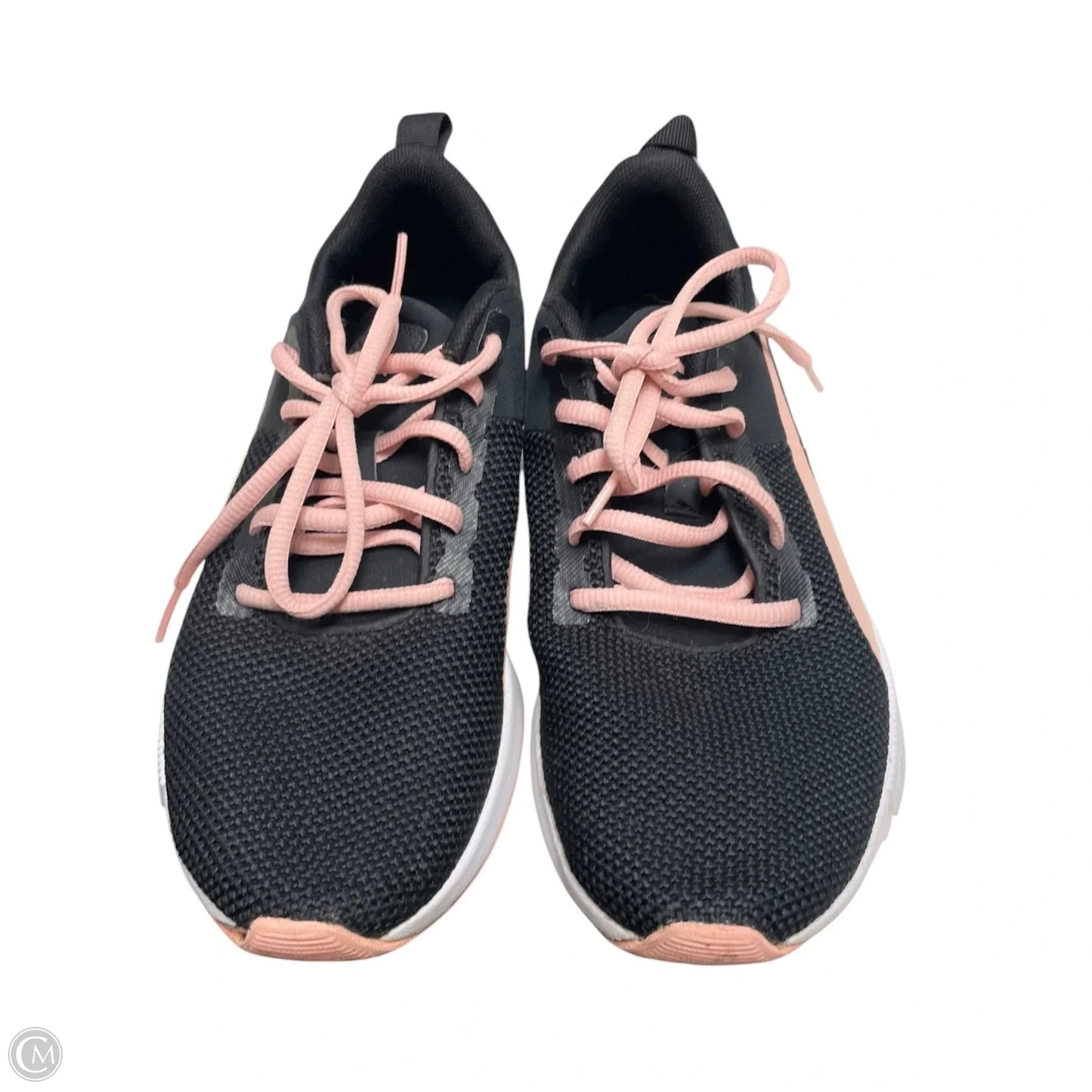 Shoes Athletic By Puma In Black & Pink, Size: 6.5